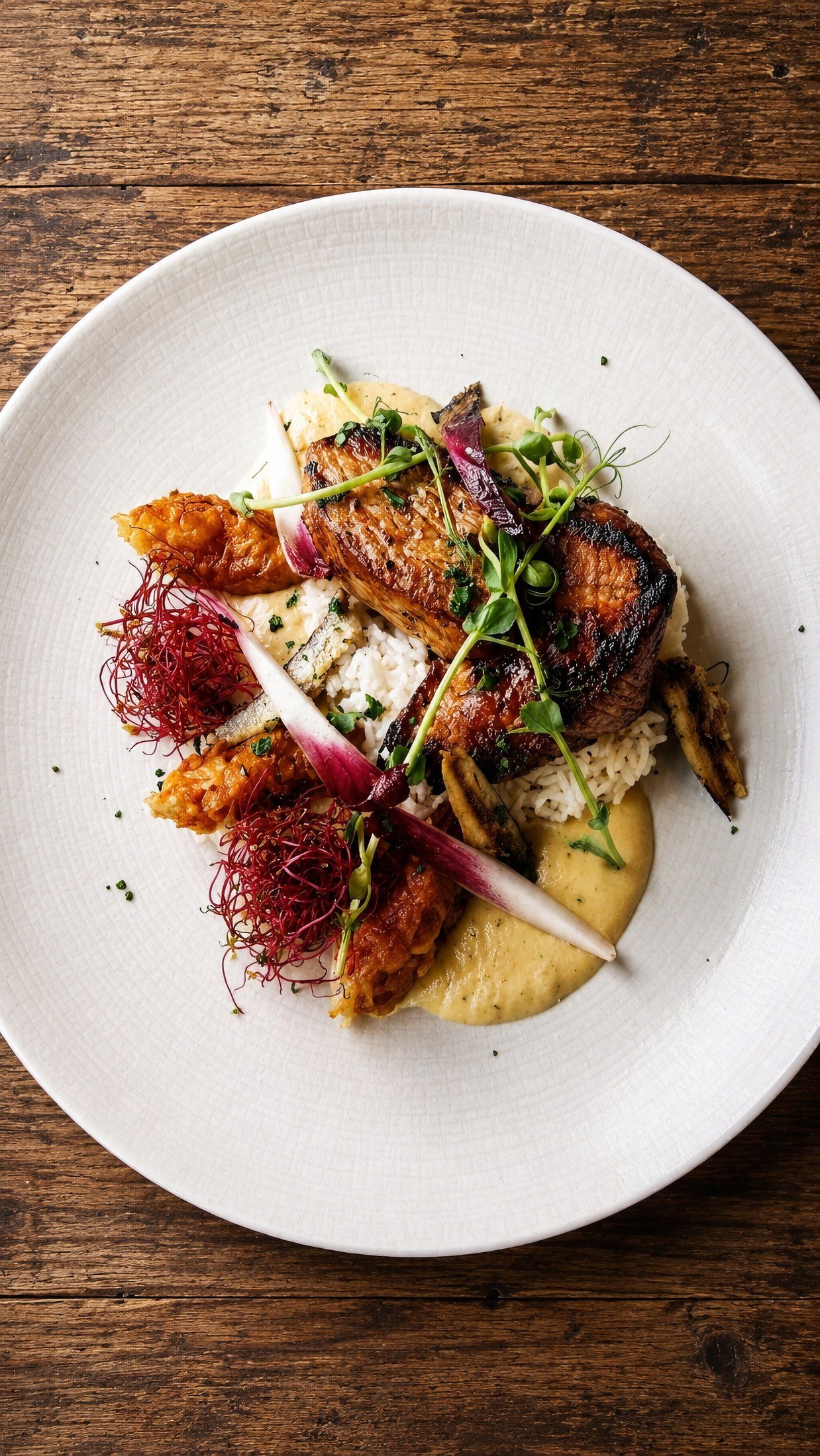 Plat de poisson de Maison 19