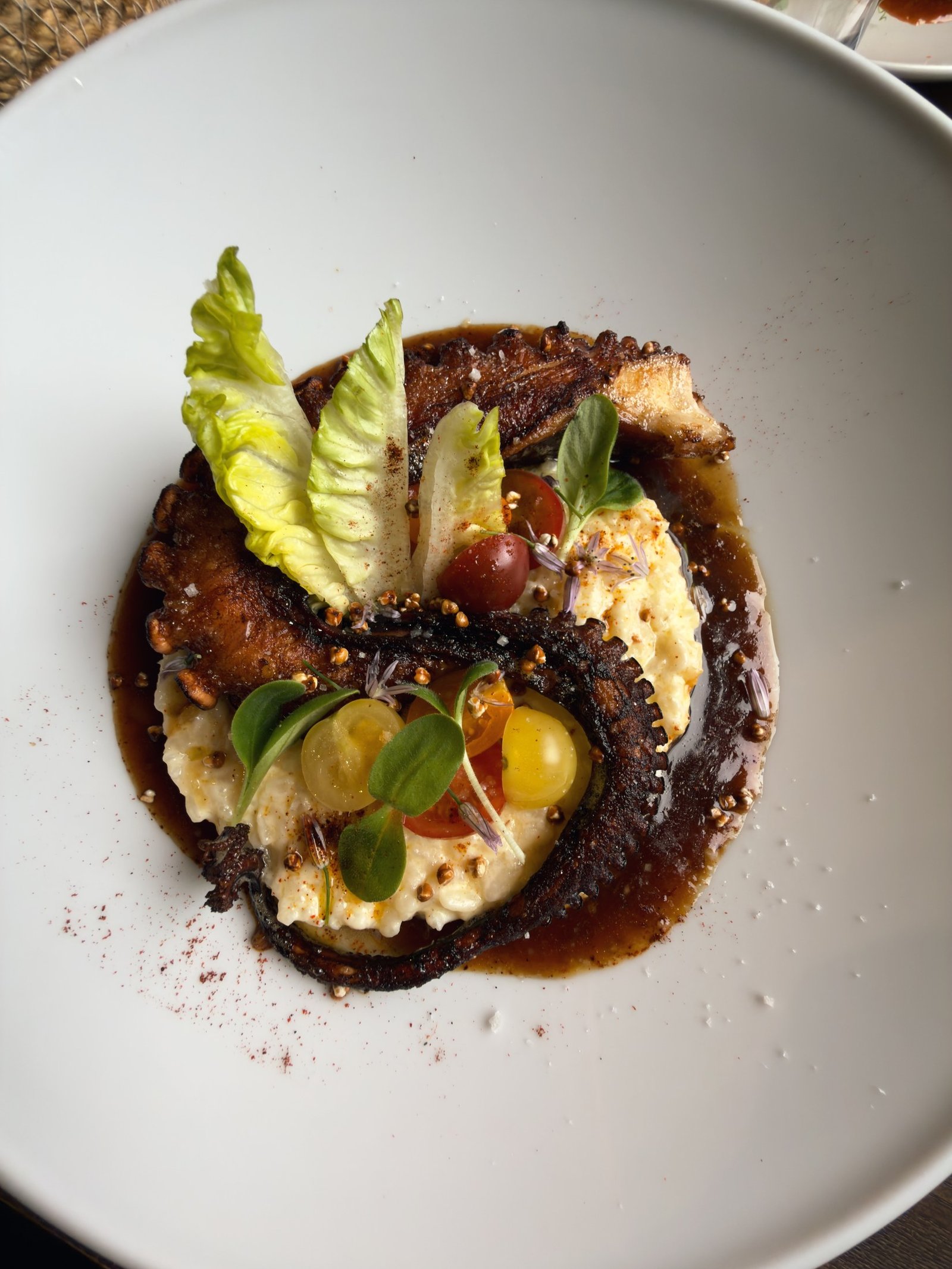 Plat de poulpe de Maison 19